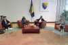 Predsjedavajući Delegacije PSBiH u PSVE Saša Magazinović sa ambasadorima Austrije i Bugarske